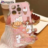 ราคา การ์ตูนกระต่ายเคสโทรศัพท์สําหรับ OnePlus ACE 5 3 3V 2 2V Pro Lite Nord N300 N200 N100 N30 N20 N10 CE 4 3 2 5G 4G Clear สี่มุมปลอกน่ารักคู่นุ่มปกหลัง (42464989955)