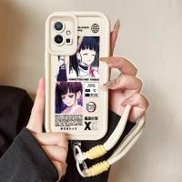 ราคา เคสสำหรับ VIVO Y75 Y55 5G Y55s Y33s Y33e Y30 5G Y52T T1 5G เคสโทรศัพท์ตัวละครอนิเมะสายคล้องสามสีซิลิโคนกันกระแทก (52000357944)