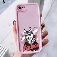 ราคา เคสสำหรับ iPhone 6 Plus 6s Plus 7 Plus 8 Plus SE 2020 X Xr Xs Max เคสโทรศัพท์สุนัขแฟชั่นสามสีซิลิโคนกันกระแทก (44471314528)