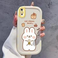 ราคา เคสสำหรับ iPhone X Xs Xr Xs Max 7 Plus 8 Plus เคสโทรศัพท์หมีกระต่ายกันกระแทกป้องกันการตก (43561934298)