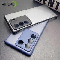 ราคา 2in1 เคสโทรศัพท์มือถือแบบใส ผิวด้าน บางมาก สําหรับ Vivo V29 Vivo V27 V25 V23 Pro V27E V23E V21 4G 5G V21S S17 Pro S17E Y75 4G (22481376424)