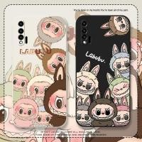 ราคา สําหรับ Huawei Nova Y90 Y72 Y70 Y61 Y60 Nova 10 8 6 SE Nova 8 5T 5i 5 Pro เคสโทรศัพท์ซิลิโคนเหลวน่ารักการ์ตูน POP MART Labubu ฝาหลังปลอกกรณี (28100647649)