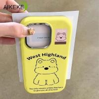 ราคา น่ารัก West Highland ลูกสุนัขเคสโทรศัพท์สําหรับ Realme GT7 Pro GT6 GT3 Neo 6 SE 5 2T V50 V23 V20 V13 V11 V11S V1 GT Master Q3 Pro Carnival การ์ตูนสีลูกกวาดปลอกนุ่มกันกระแทก (27235687265)