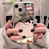 ราคา น่ารัก Crayon Shin Chan กระจกเครื่องสําอางสําหรับ Huawei Pura 70 Pro Plus Ultra P60 P50 P40 P30 Pro Mate 60 50 40 30 Pro Plus 50E 40E 30E Pro ฝาครอบชุบเคสโทรศัพท์แบบนุ่ม (26019705772)