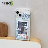 ราคา สําหรับoppo Reno 13 13F 12F 11F 8 7 6 A5S A3S A12 A12E A9 A5 2020 5G 4G Pom Pom Purinฝาครอบโทรศัพท์โปร่งใสน่ารักCinnamongพร้อมผู้ถือบัตรกรณีนุ่ม (25644025853)