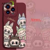 ราคา สไตล์เกาหลีสําหรับ Samsung Galaxy M04 F04 S20 FE S9 S8 Plus J4 J8 A7 A6 2018 J7 Pro 2017 J7 Prime J7 Core 2015 น่ารัก POP MART Labubu กล้องกันชนซิลิโคนนุ่มเคสโทรศัพท์ (25228121772)