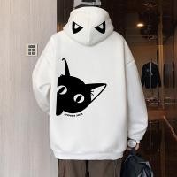 ราคา ชุดเสื้อกันหนาวและหมวกพิมพ์ลายการ์ตูนแมว สำหรับหนุ่มสาว (48150943662)