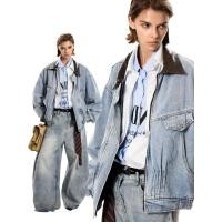 ราคา แจ็คเก็ตยีนส์ทรงเรียบร้อย สำหรับผู้ชายและผู้หญิง เหมาะกับอากาศเย็น (42066781941)