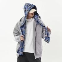 ราคา เสื้อกันหนาวคาร์ดิแกนผู้ชาย ลายสก๊อต ดีไซน์แบบแจ็คเก็ตสำหรับใส่ลำลอง (53551625144)