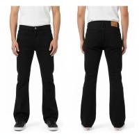 ราคา กางเกงยีนส์สไตล์อเมริกัน สีดำ ทรงขากระบอกขาบาน สำหรับทั้งผู้ชายและผู้หญิง (29943649906)