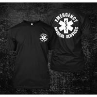 ราคา Logo บริการการแพทย์ฉุกเฉิน EMS custom เสื้อยืดผู้ชาย ไซส์ S 5XL (29332695679)