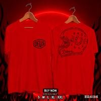 ราคา เสื้อยืดพิมพ์ลายหมวกกันน็อค Deus Ex Machina Fast Luck ลายสําหรับขี่มอเตอร์ไซค์ (27385030723)