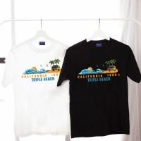 ราคา เสื้อยืด VAN TRIPLE BEACH คอกลมผ้าฝ้าย 100 (41053919077)