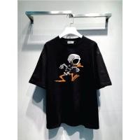 ราคา อินเทรนด์เท่ไม่ซ้ําใคร เสื้อยืดผ้าฝ้ายแขนสั้นพิมพ์ลาย Black Skull Donald Duck (24994054691)