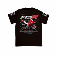 ราคา Yamaha F1 Print ลายเสื้อยืดสำหรับทุกเพศ ทำจากฝ้ายบริสุทธิ์ ไซส์ S 5XL เหมาะสำหรับการพบปะบikerCasual Bike Meetups (40773190888)
