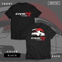 ราคา Honda Civic FD Type R Car Graphic เสื้อยืดผู้ที่ชื่นชอบอัตโนมัติ (41554345920)