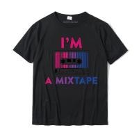 ราคา Premium Cotton Crew Neck T Shirt with Retro Cassette IM A MIXTAPE Graphic Nostalgic Trendyesthetic Fashion Casual Tee (28787822485)