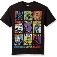 ราคา เสื้อยืดแฟชั่นผู้ชาย Star Wars Boys Big Pop Art Revenge Players Graphic (42602256108)