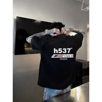 ราคา ยุโรปอเมริกันย้อนยุคอินเทรนด์องค์ประกอบแข่งรถเสื้อยืดผู้ชายสูงผ้าฝ้ายแท้ทอดถนน คนพาล หล่ออินเทรนด์ด้านบนฤดูร้อน (42402611317)