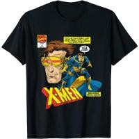 ราคา Marvel พิมพ์ผ้าฝ้ายเสื้อยืด Unisex Marvel X Men Cyclops Variant Theme Hole การ์ตูนออกแบบ Marvel กีฬาสไตล์ Top (42659260602)