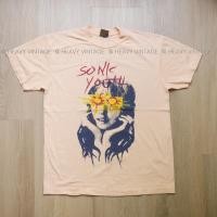 ราคา เสื้อยืดแขนสั้นสไตล์คลาสสิก จาก Sonic Youth Gracias Tour สำหรับทั้งชายและหญิง ผ้าคลาสสิก พร้อมส่ง (41809082124)