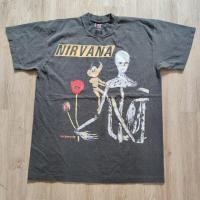ราคา NIRVANA Band Tour เสื้อยืดสไตล์คลาสสิก สำหรับทุกเพศ เนื้อผ้าแน่นนุ่ม สไตล์เรโทร rock (41609269875)
