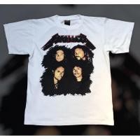 ราคา เสื้อยืดคลาสสิก 90s Retro METALLICA สำหรับทุกเพศ แบบแขนสั้น พิมพ์ขนาดเต็ม (42208991795)