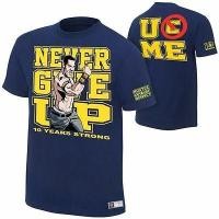 ราคา เสื้อ WWE John Cena สีฟ้า สไตล์วิงเกิลสำหรับผู้ชาย (43058708364)