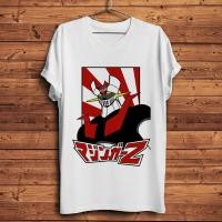 ราคา เสื้อยืดแขนสั้นสีขาบ Print คลาสสิก Mazinger Z สไตล์ streetwear สวมใส่ง่ายทุกโอกาส (42758021362)