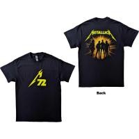 ราคา Metallica Band Silhouette แฟชั่น Unisex ผ้าฝ้าย 100 พิมพ์เสื้อยืด ไซส์ S 5XL สําหรับคอนเสิร์ตดนตรีและใส่ทุกวัน (42521349797)