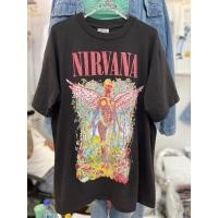 ราคา สินค้าใหม่ NIRVANA UTERO Wings Watch เสื้อยืด NIRVANA Band Theme Print Unisex Rock Style Short Sleeved Top (40709265133)