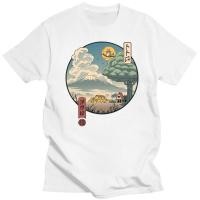 ราคา เสื้อยืดคลาสสิกสไตล์ญี่ปุ่นธีม My Neighbor Totoro ทำจากผ้าฝ้ายแท้ สวมใส่ง่ายทุกวัน (43108935338)