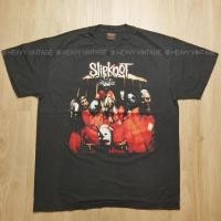 ราคา เสื้อยืด unisex สไตล์ Rock Band Tour SLIPKNOT อัลบั้มแรก พร้อม Label American Retro Bio Washed ผ้าคลาสสิก (41709082106)