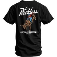 ราคา เสื้อยืดกราฟิก American Freedom Cowboy ผ้าฝ้าย 100 ไซส์ S 5XL สไตล์ยูนิเซ็กส์ เหมาะสำหรับการแต่งตัวในวันๆ และชุดลำลอง (45400159306)