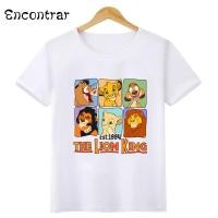 ราคา เสื้อยืดแขนสั้นลาย The Lion King สไตล์น่ารักของ simba เหมาะสำหรับสวมใส่ในวันสบายๆ (41560317117)