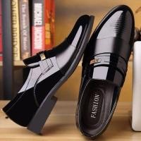 ราคา รองเท้า Loafer สําหรับผู้ชายรองเท้าอย่างเป็นทางการรองเท้าหนังกันลื่นระบายอากาศ (25984185178)