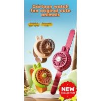 ราคา เด็กน่ารักสัตว์เลี้ยงนาฬิกาพัดลม ยูเอสบี ชาร์จการ์ตูนมือถือพัดลมขนาดเล็กนักเรียนแบบพกพาพัดลม (42625093663)
