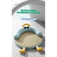 ราคา เหมาะสําหรับทุกฤดูกาลแมวเตียงฤดูร้อนน้ําแข็งถั่วหวายเสื่อระบายความร้อนที่ถอดออกได้ล้างทําความสะอาดได้ฤดูร้อนแมวนอนรังโซฟาสัตว์เลี้ (41325260970)