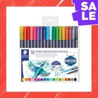 ราคา Direct From Japan STAEDTLER Color brush pen DUO 18 colors 3001 TB18 (51650822570)