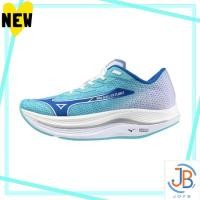 ราคา Direct From Japan Mizuno Running Shoes Wave Rebellion Flash 2 Jogging Marathon Training Sports Lightweight Repulsion Thick Sole Mens Blue x Blue x White 25 0 cm 2E (51150365719)