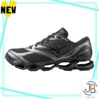 ราคา Direct From Japan Mizuno Sneakers Wave Prophecy LS Casual Fashion Commuter School Lifestyle Fashionable Black x Black x Metallic Gray 27 5 cm 2E (40875372208)