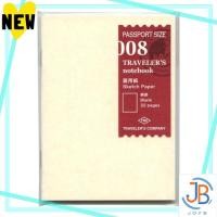 ราคา Direct From Japan MIDORI TRAVELER S notebook Passport size refill drawing paper (40315737189)