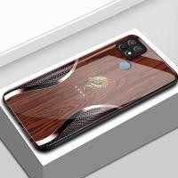 ราคา เคสสำหรับ OPPO A15 A15s A35 4G เคสโทรศัพท์มังกรเปลือกแก้วกันกระแทก (44173341727)