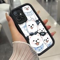 ราคา เคสสำหรับ VIVO Y75 Y55 5G Y55s Y33s Y33e Y30 5G Y52T T1 5G เคสโทรศัพท์สุนัขสามสีซิลิโคนกันกระแทก (42223643012)