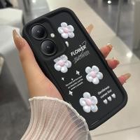 ราคา เคสสำหรับ VIVO Y27 Y36 4G Y36 5G Y27 5G Y77T Y27s Y35 Y35 5G เคสโทรศัพท์ดอกไม้รูปหัวใจสามสีซิลิโคนกันกระแทก (41075469457)