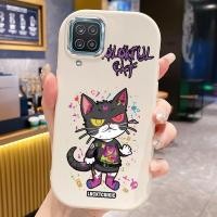ราคา เคสสำหรับ Samsung Galaxy A12 4G A12 5G A22 4G M12 F12 เคสโทรศัพท์แมวกันกระแทกกลมและอ้วน (44220725083)