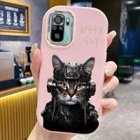 ราคา เคสสำหรับ Xiaomi Redmi Note 10 Note 10s Note 10 Pro POCO M5s เคสโทรศัพท์แมวกันกระแทกกลมและอ้วน (44122038350)