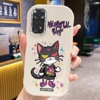 ราคา เคสสำหรับ Xiaomi Redmi Note 11 Pro Note 11s Note 11 Pro 5G เคสโทรศัพท์แมวกันกระแทกกลมและอ้วน (43970720583)