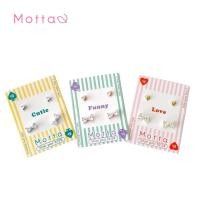 ราคา Motta Earring Box ต่างหูติดหูชุบทองคำขาวโบว์ หัวใจ (24080850518)
