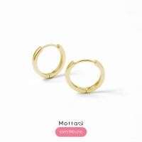 ราคา Motta Earring ต่างหูห่วงชุบทองคำขาว ใส่ได้ทุกวัน (24343327575)